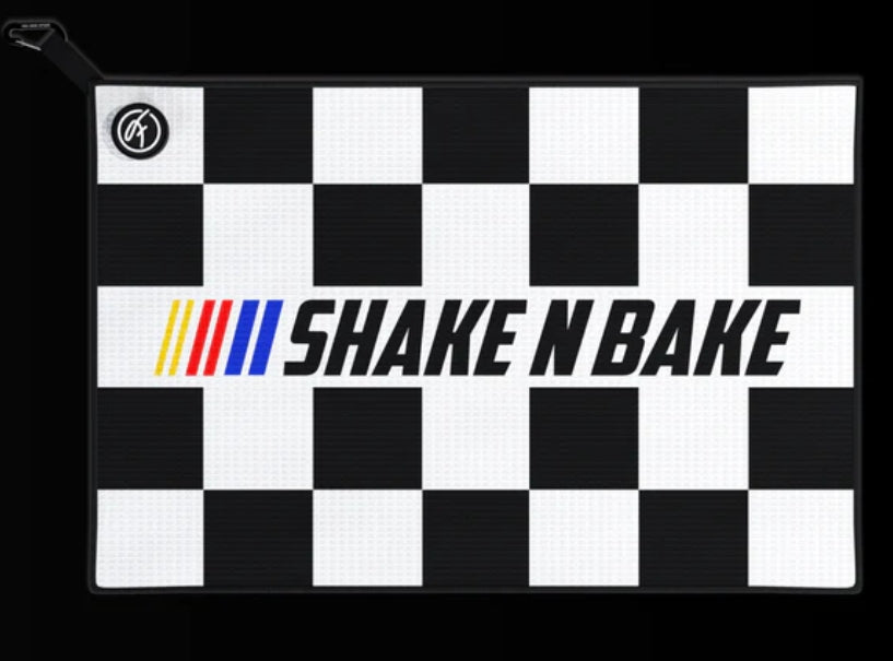 Fore Show SHAKE N BAKE MAGNETIC GOLF TOWEL