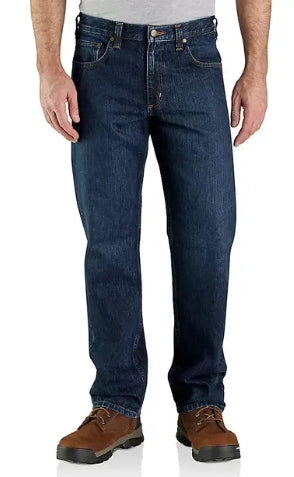 Carhartt® Men's Relaxed Fit 5-Pocket Jean, Deep Creek 34x34