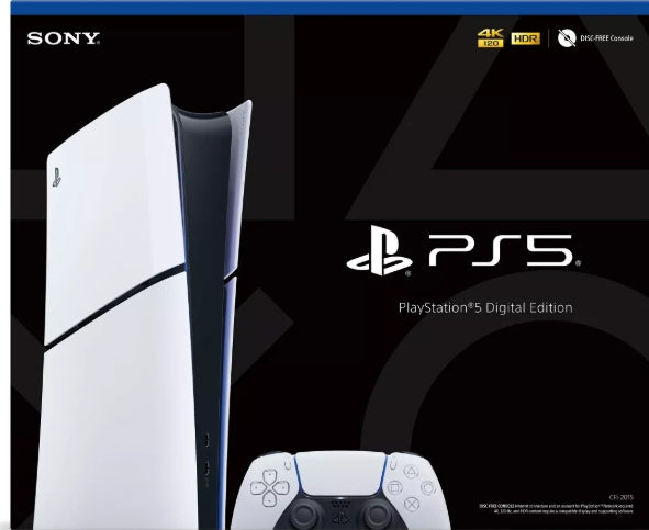PlayStation 5 Digital Edition Console (Slim) 1TB