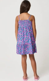 Girls' tropical dress by J. Crew - Ultraviolet Multi