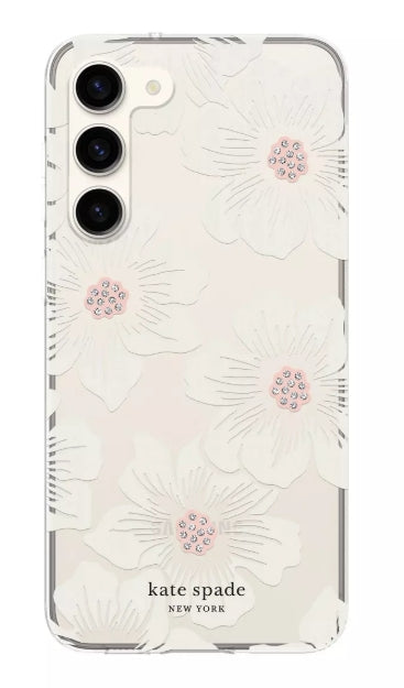 Kate Spade New York Samsung Galaxy S23 Case - Hollyhock Floral (Open Box)