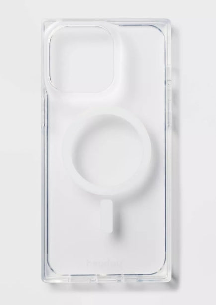 Apple iPhone 15 Pro Max Square Case with MagSafe - heyday Clear (Open Box)