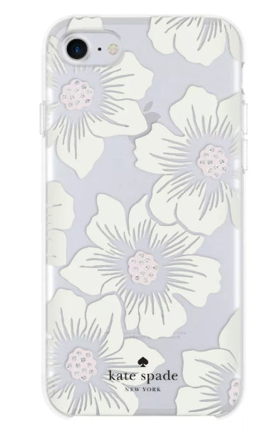 Kate Spade New York Apple iPhone SE (3rd/2nd generation)/8/7 Protective Case - Hollyhock Floral (Open Box)