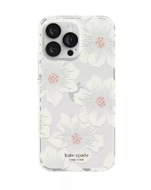 Kate Spade New York Apple iPhone 14 Pro Max Protective Case - Hollyhock Floral with Stones (Open Box)