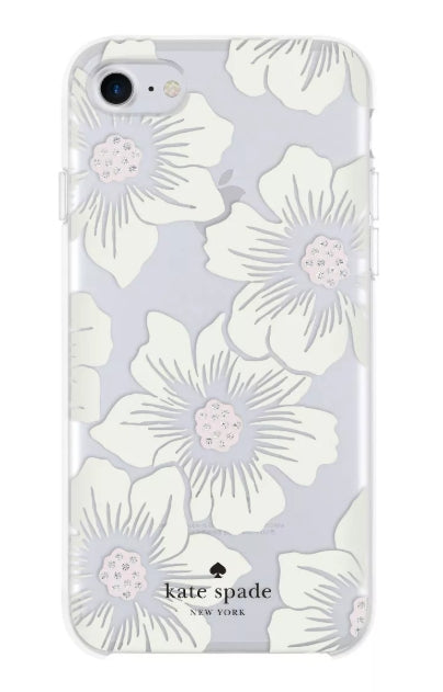 Kate Spade New York Apple iPhone SE (3rd/2nd generation)/8/7 Protective Case - Hollyhock Floral (Open Box)