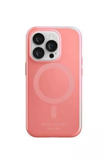 Kate Spade New York Apple iPhone 14 Pro Protective Case with MagSafe - Grapefruit Soda (Open Box) (Copy)