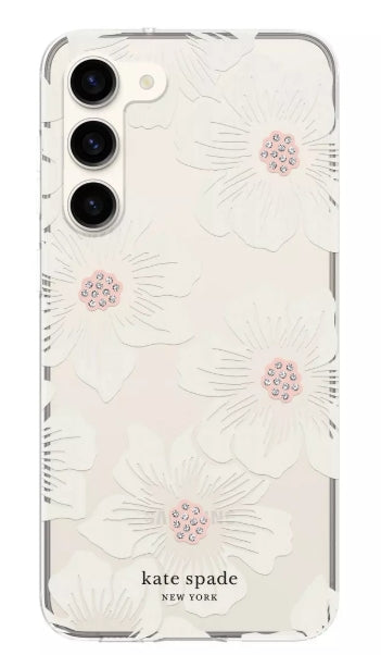 Kate Spade New York Samsung Galaxy S23+ Case - Hollyhock Floral (Open Box)