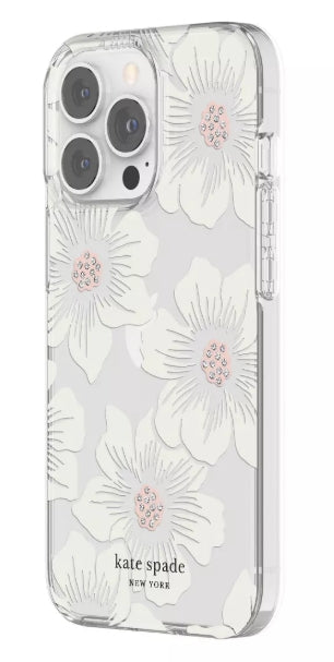 Kate Spade New York Apple iPhone 13 Pro Protective Case - Hollyhock Floral (Open Box)