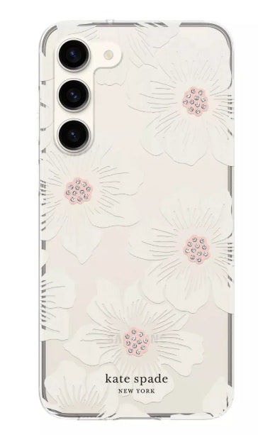 Kate Spade New York Samsung Galaxy S23 Case - Hollyhock Floral (Open Box)