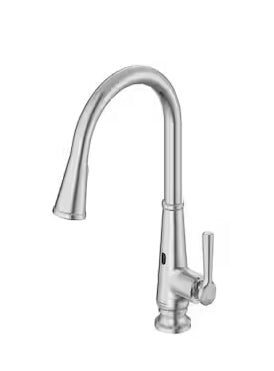 American Standard Palestra Touchless Single Handle Pull Down Sprayer Kitchen Faucet with Dual Spray in Polished Chrome