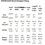 Rival Boxing Gear RHG10 Intelli-Shock Headgear - Black - XL
