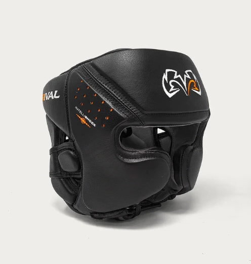 Rival Boxing Gear RHG10 Intelli-Shock Headgear - Black - XL