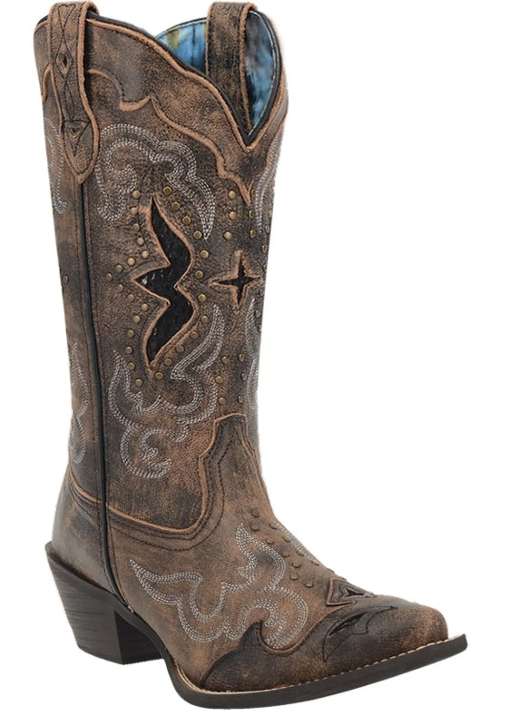 Laredo Women's Spellbound Western Boots - Black/Tan