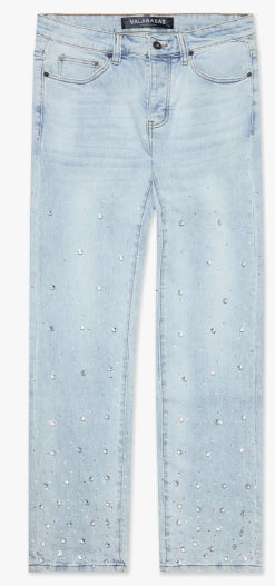 Valabasas Prowl Straight Jean Light Blue Washed 36 Waist