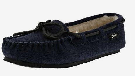 Clarks Women's Nancy Moccasin Winter Slippers 8