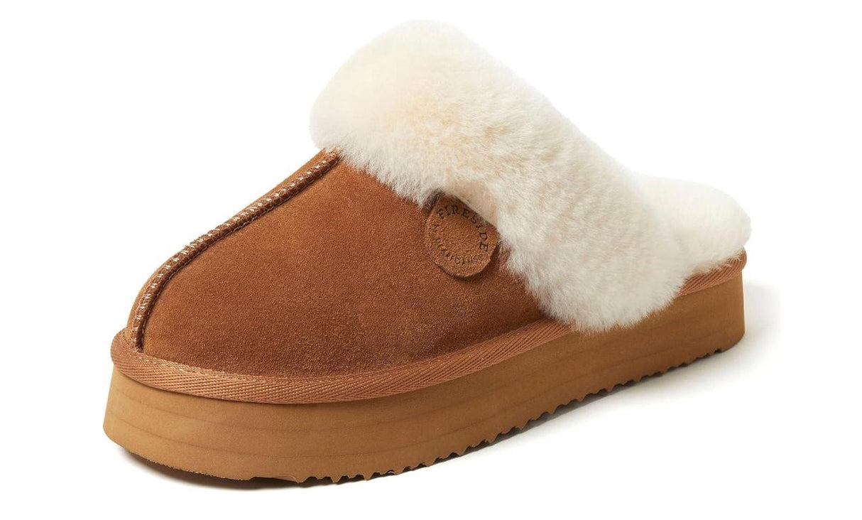 Dearfoams Women’s Fireside Melton Houseshoes 11