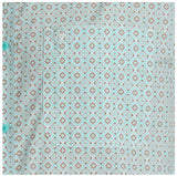 ARIAT Men's Wayne in Blue Turquoise Print SS Shirt - XL