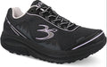 g-defy by Gravity Defyer | Mighty Walk Women’s Orthopedic Walking Shoe | Black/Purple | Size US7 Medium