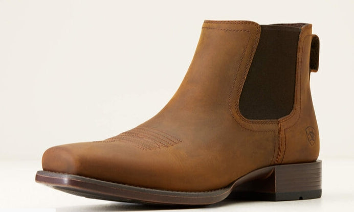 Ariat Booker Ultra Square Toe Western Boot 9M