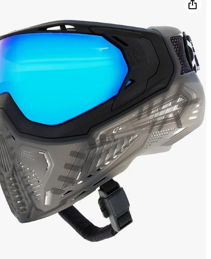 HK Army SLR Face Mask Goggle with Thermal Anti Fog HD Pure Lens System for Paintball and Airsoft
