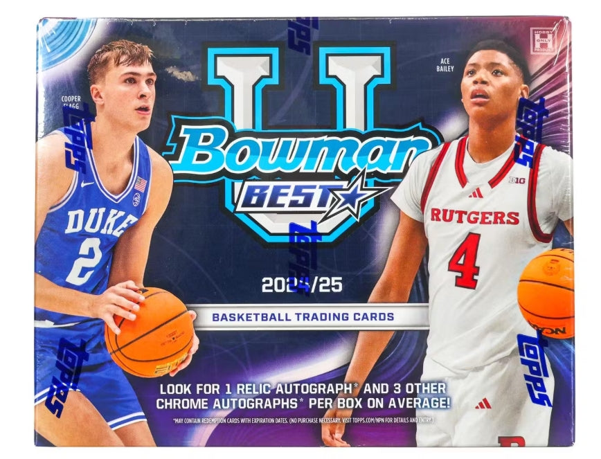 2024/25 Bowman University Best Basketball Hobby Box