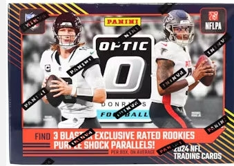 2024 Panini Donruss Optic Football 6-Pack Blaster Box (Purple Shock)