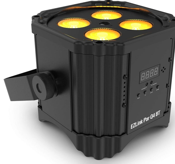 CHAUVET DJ Stage Light Unit, Black (EZlink Par Q4 BT)