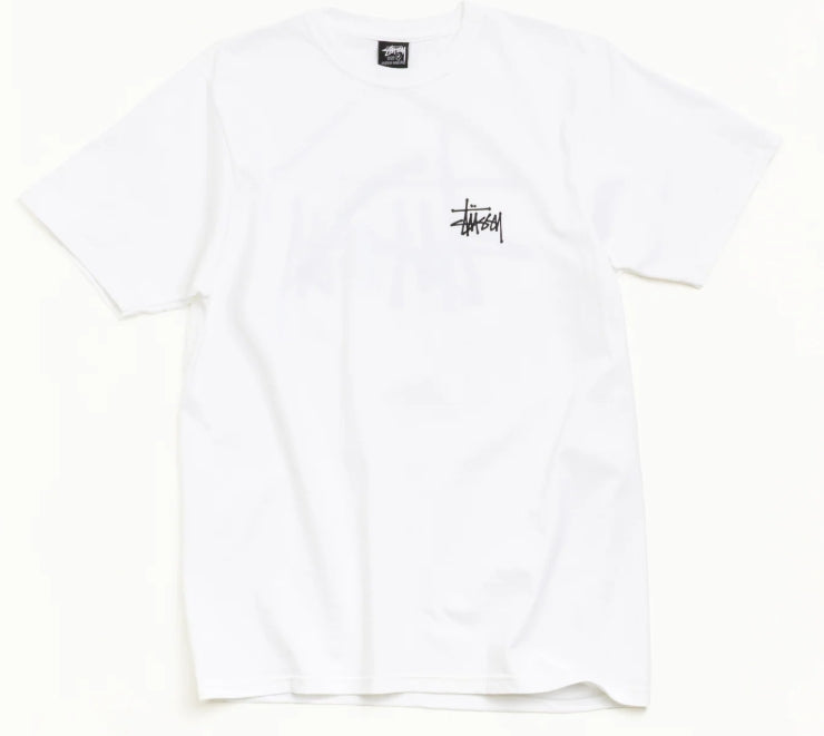 BASIC STÜSSY TEE Men's L (White)