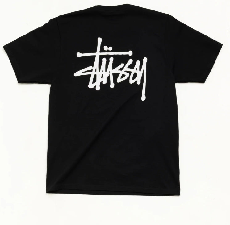 BASIC STÜSSY TEE Men's Small