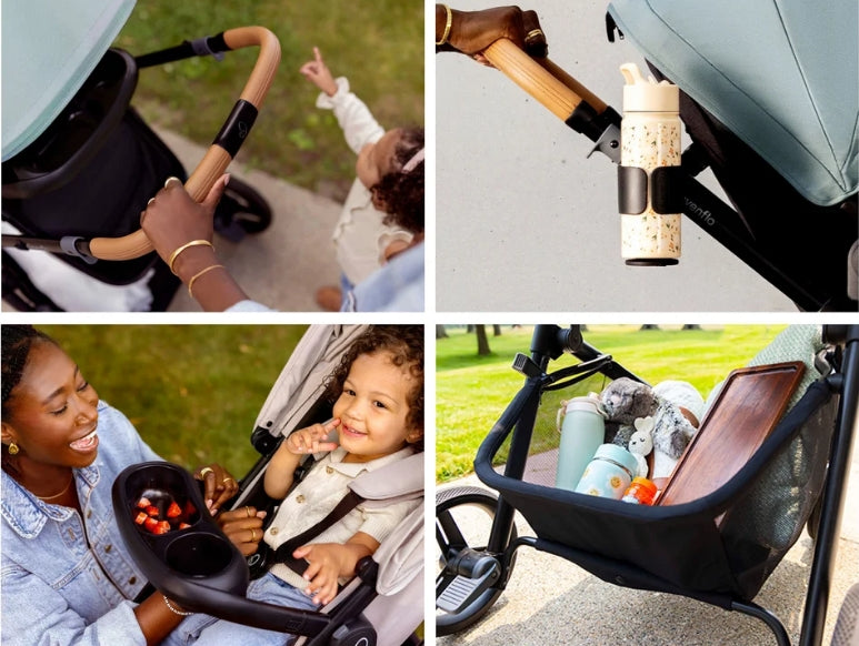 Evenflo Pivot NXT Travel System with Revolve 180 LiteMax Infant Car Seat - Pacific Green
