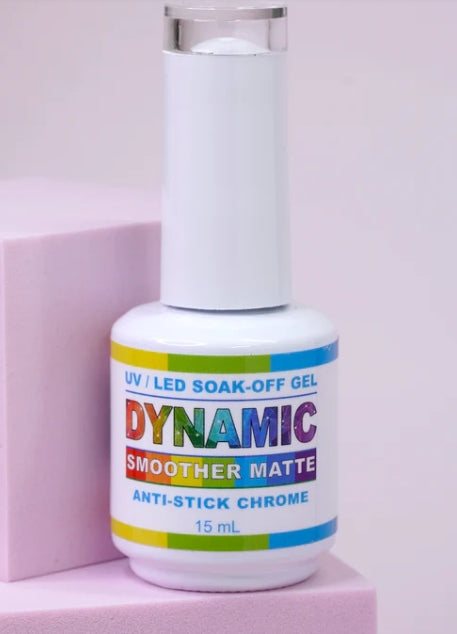 Smoother Matte Top Coat Gel - Anti Stick Chrome - 15 ml