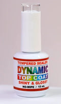 Dynamic Tempered Topcoat (No-wipe) Super Shiny and Glossy - 15 ml