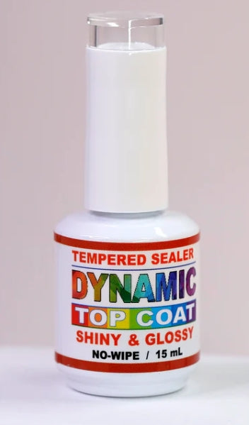 Dynamic Tempered Topcoat (No-wipe) Super Shiny and Glossy - 15 ml