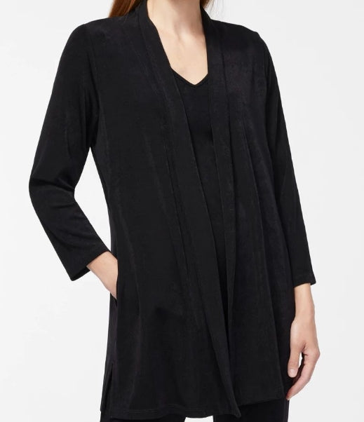 Chico's Travelers Classic Long Knit Jacket 3 XL
