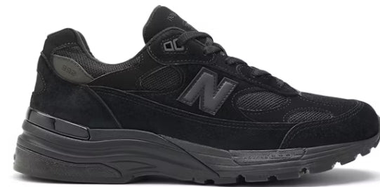 New Balance 992 MiUSA Black Size 9