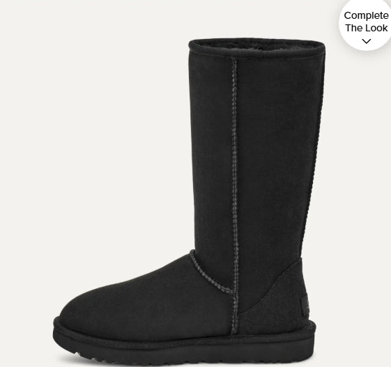 UGG Women's Classic Tall II Boot - 6 Black