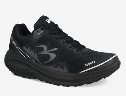 g-defy Mighty Walk Men's Orthopedic Comfort Shoes - Black - 9.5 W