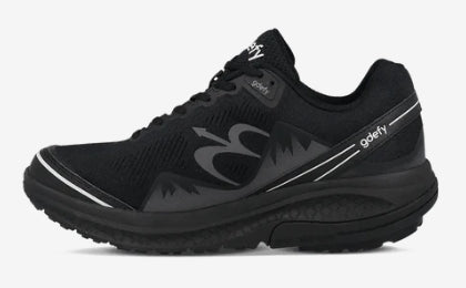 g-defy Mighty Walk Men's Orthopedic Comfort Shoes - Black - 9.5 W