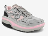 g-defy ION Walking Shoes for Women - Pink/Grey - Size: 9 M