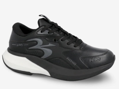 G-DEFY ZenWalk Women’s Energy, Performance Shoe - Black/White - 7.5 M