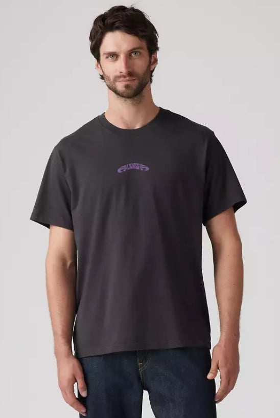 Levi's Relaxed Fit Short Sleeve Graphic T-shirt Concept Dream Color - Black L