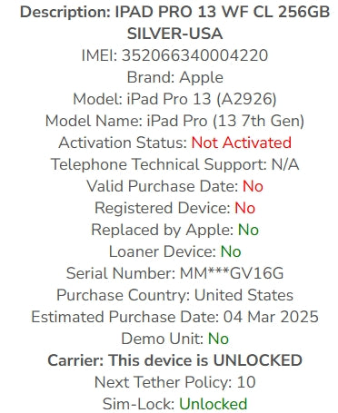 Apple iPad Pro 13-Inch (M4): Built for Apple Intelligence, Ultra Retina XDR Display, 256GB, 12MP Front/Back Camera, LiDAR Scanner, Wi-Fi 6E + 5G Cellular, Face ID, All-Day Battery Life — Silver