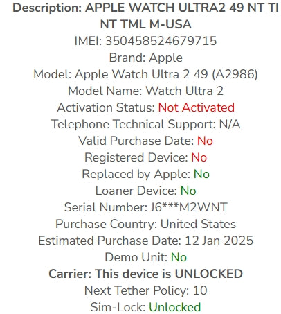 Apple Watch Ultra 2 [GPS + Cellular 49mm] Smartwatch, Sport Watch with Natural Titanium Case with Natural Titanium Milanese Loop - Medium. Fitness Tracker, Precision GPS, Carbon Neutral