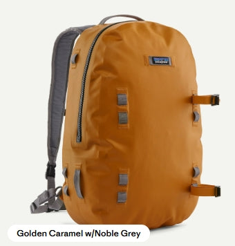 Patagonia Guidewater Backpack 29L Golden Caramel w/Noble Grey