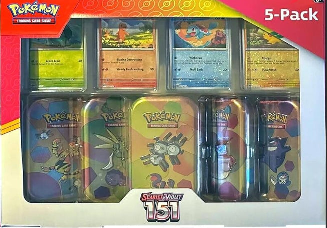 Scarlet & Violet - 151 5-pack Mini Tins