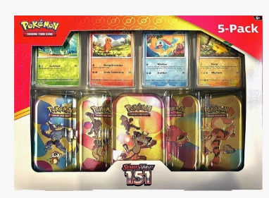 Scarlet & Violet - 151 5-pack Mini Tins