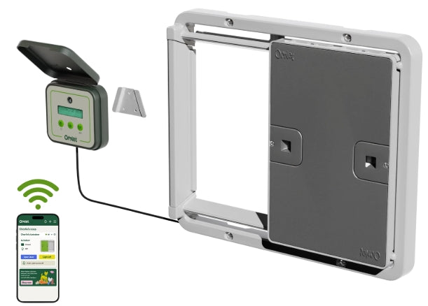 Smart AUTOmatic chicken coop door