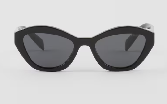 Prada Logo Sunglasses - Slate Gray Lenses