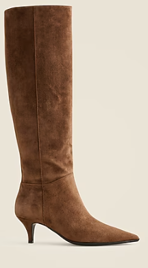 J. Crew Stevie Knee-High Boots in Suede Size 6.5
