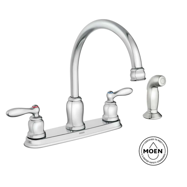 Moen - Caldwell High-Arc Kitchen Faucet, CA87888
